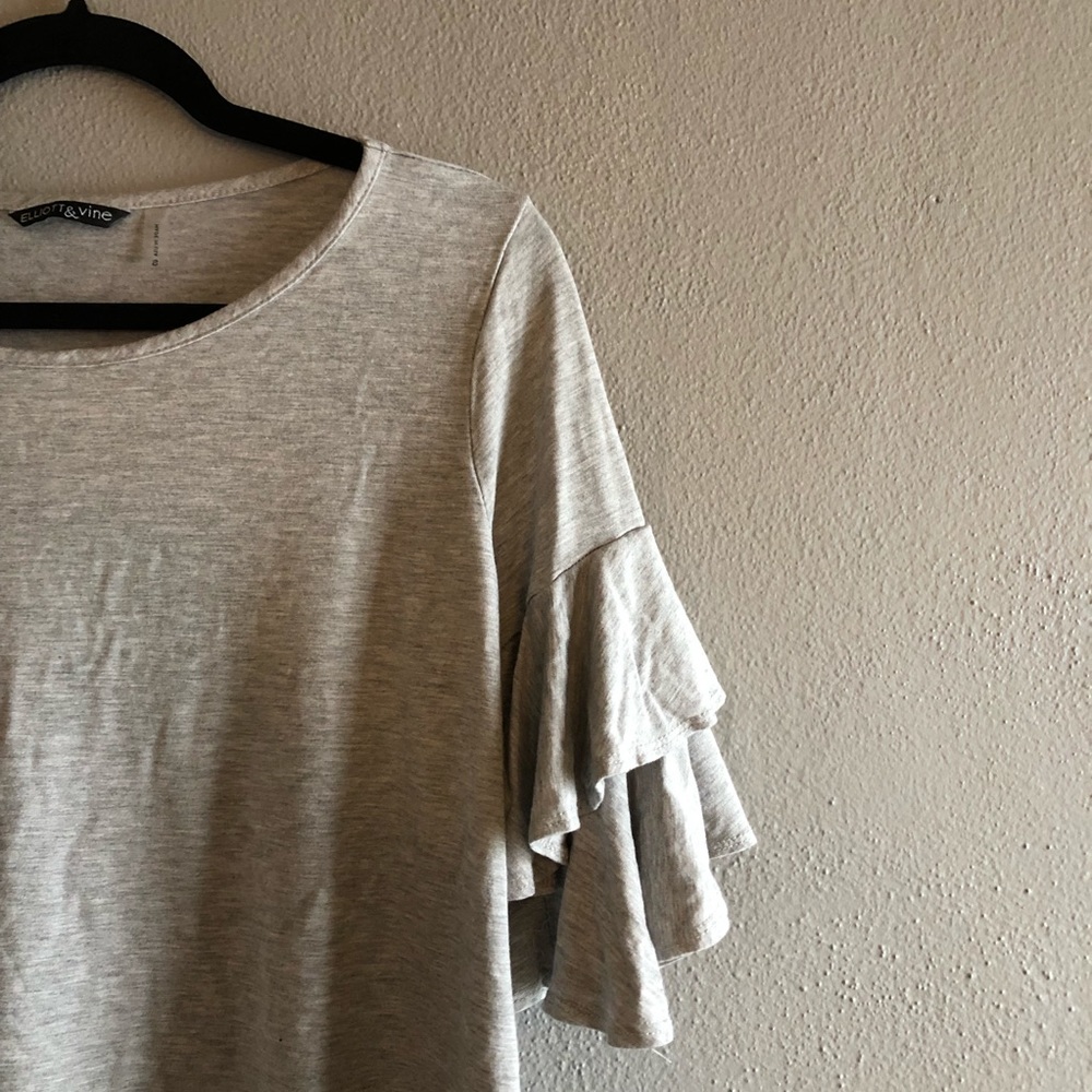 Ruffle Sleeve Top